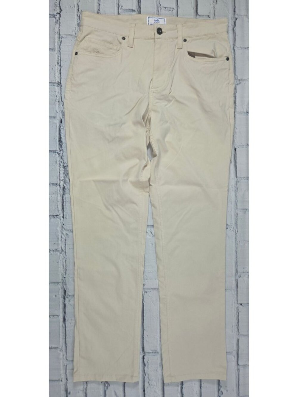 Southern Tide Beige Relaxed Fit Nylon Spandex Pants 30x30